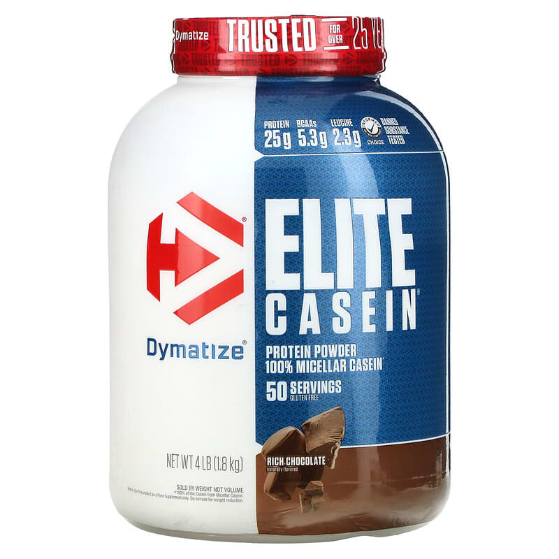Dymatize Elite Casein Protein, 4 lbs