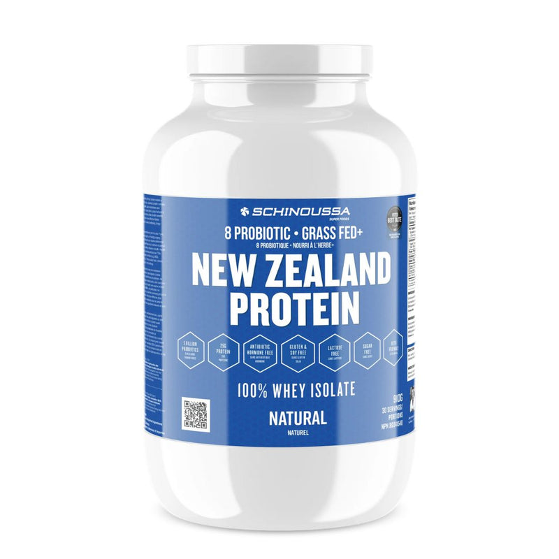 Schinoussa New Zealand Probiotic Whey Isolate, 2lbs