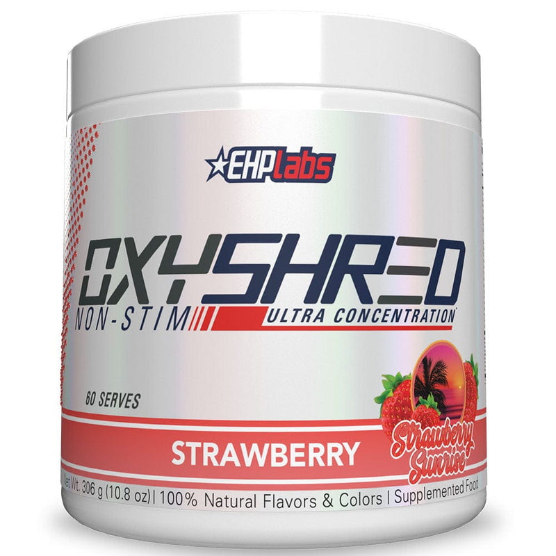 EHP Labs OxyShred NON-STIM Fat Burner, 60 servings