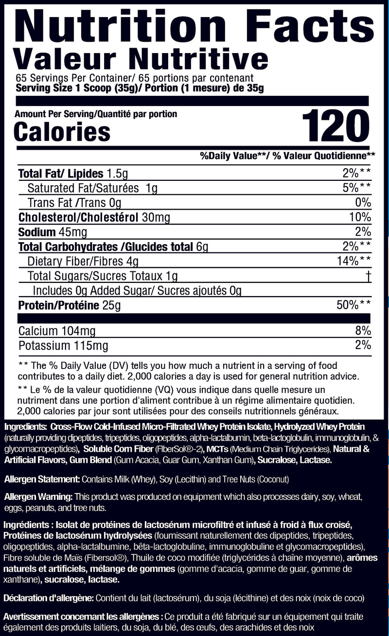 MuscleSport Lean Whey Iso Hydro 5lbs