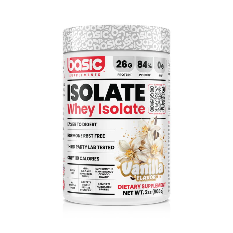 Basic Supplements Whey Isolate 2lbs