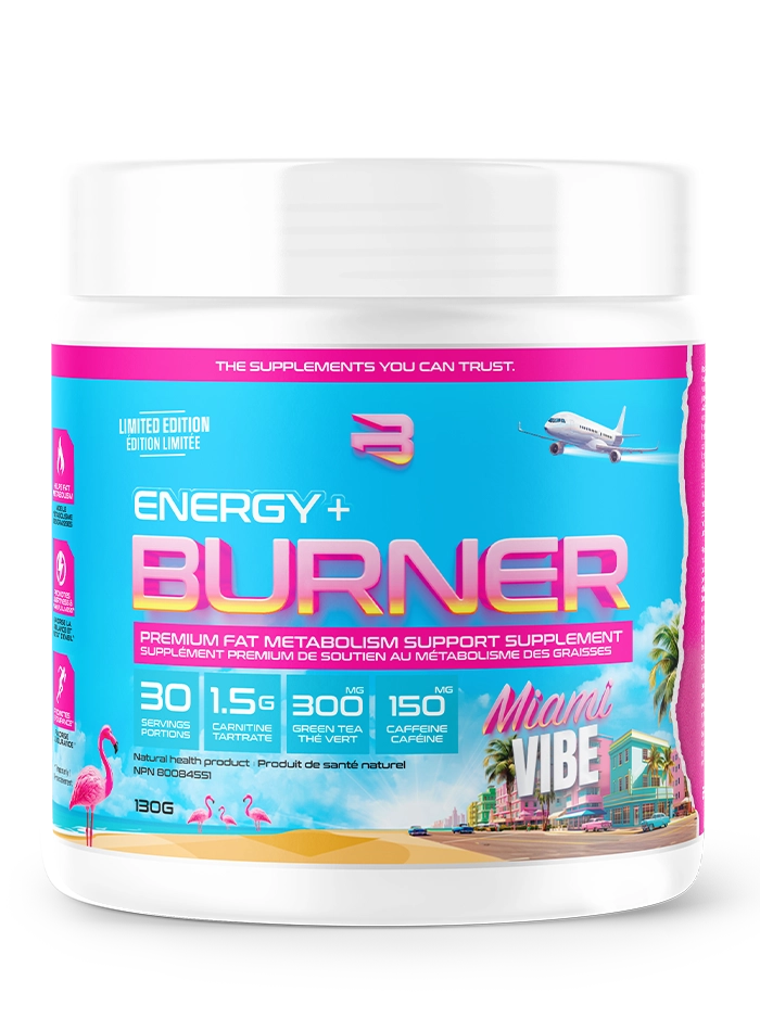Believe Energy + Burner, 30 servings