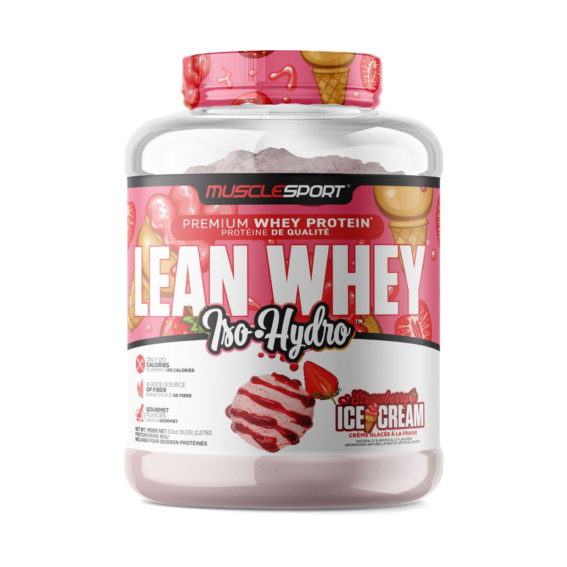 MuscleSport Lean Whey Iso Hydro 5lbs
