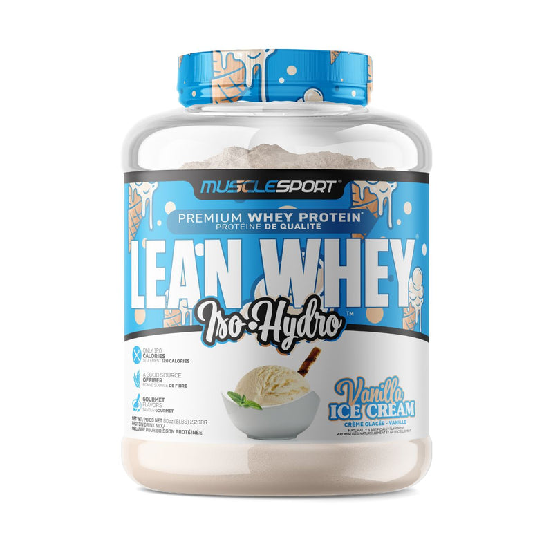 MuscleSport Lean Whey Iso Hydro 5lbs
