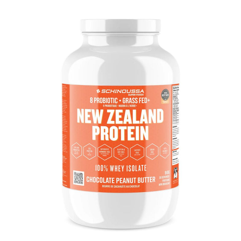 Schinoussa New Zealand Probiotic Whey Isolate, 2lbs