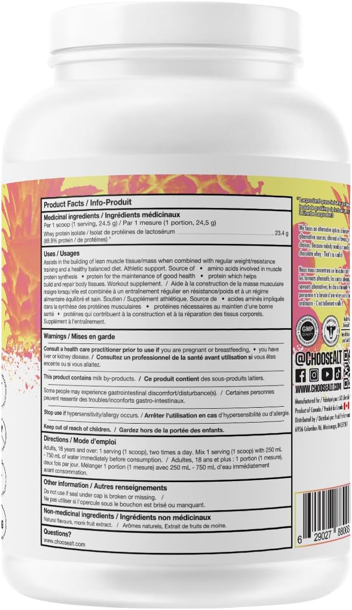 ALT Clear Protein Whey Isolate, 20 servings