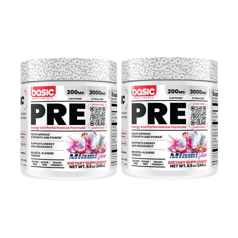 Basic Supplements Pre Workout 30 Servings | Buy 1 Get 1 Free