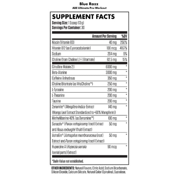 ABE Ultimate Pre-Workout 30 servings