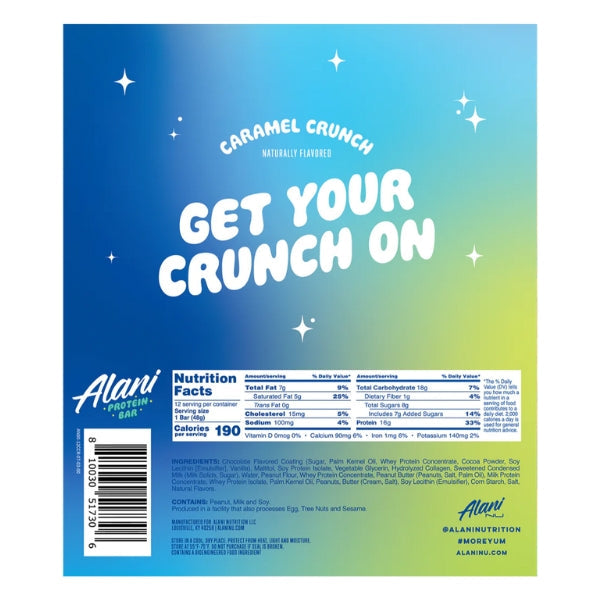 Alani Nu Protein Bars 12/bars