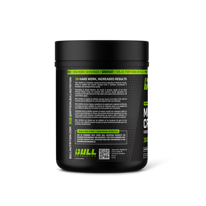 Bull Nutrition Micronized Creatine 1100g