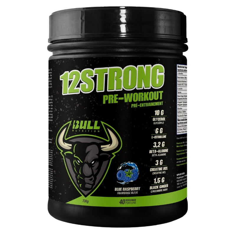Bull Nutrition 12STRONG Pre-workout