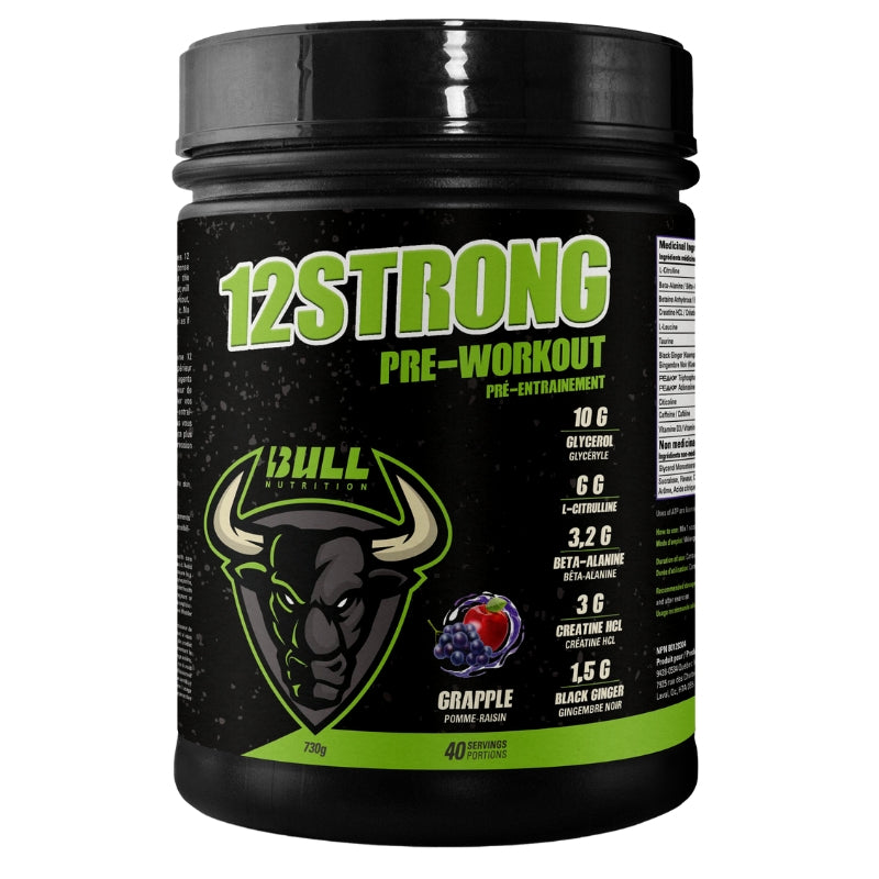 Bull Nutrition 12STRONG Pre-workout