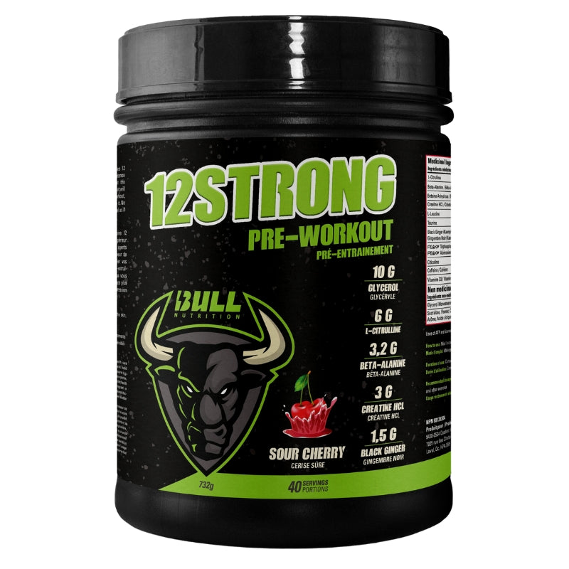 Bull Nutrition 12STRONG Pre-workout