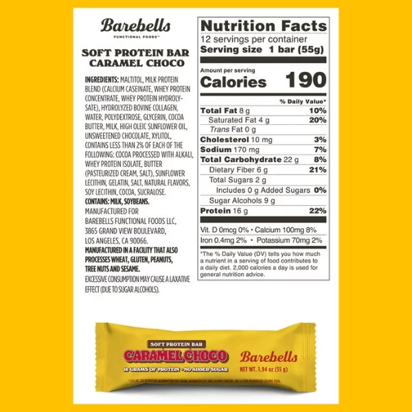 Barebells Soft Protein Bars 12-Pack