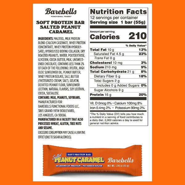 Barebells Soft Protein Bars 12-Pack