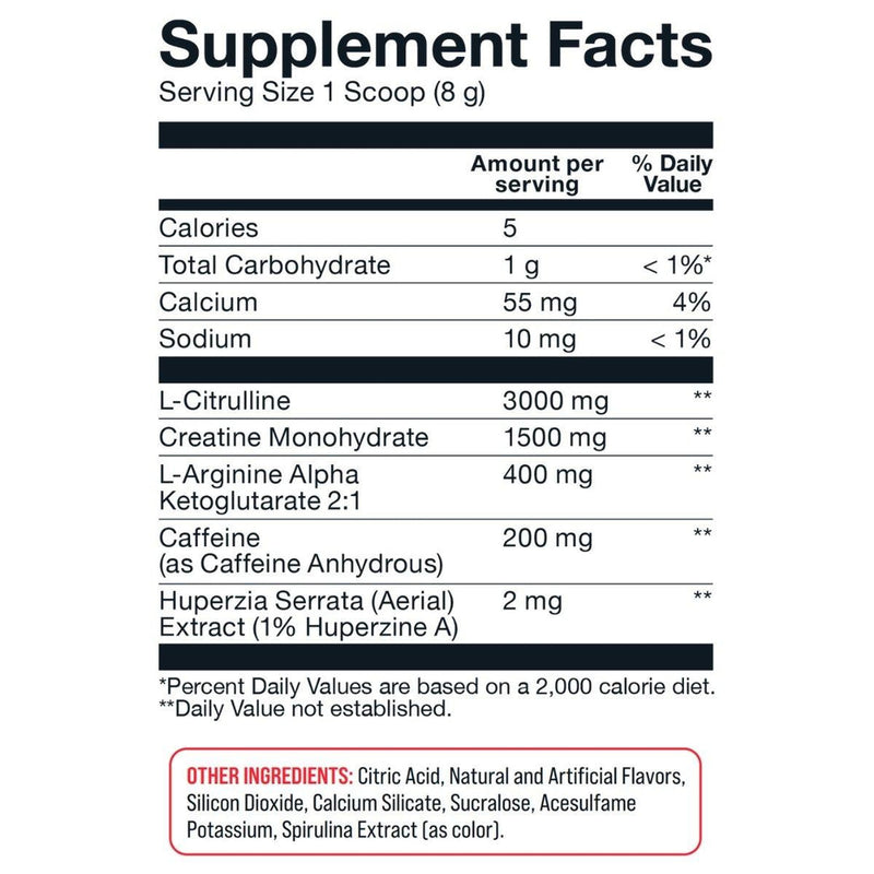 Basic Supplements Pre Workout 30serve