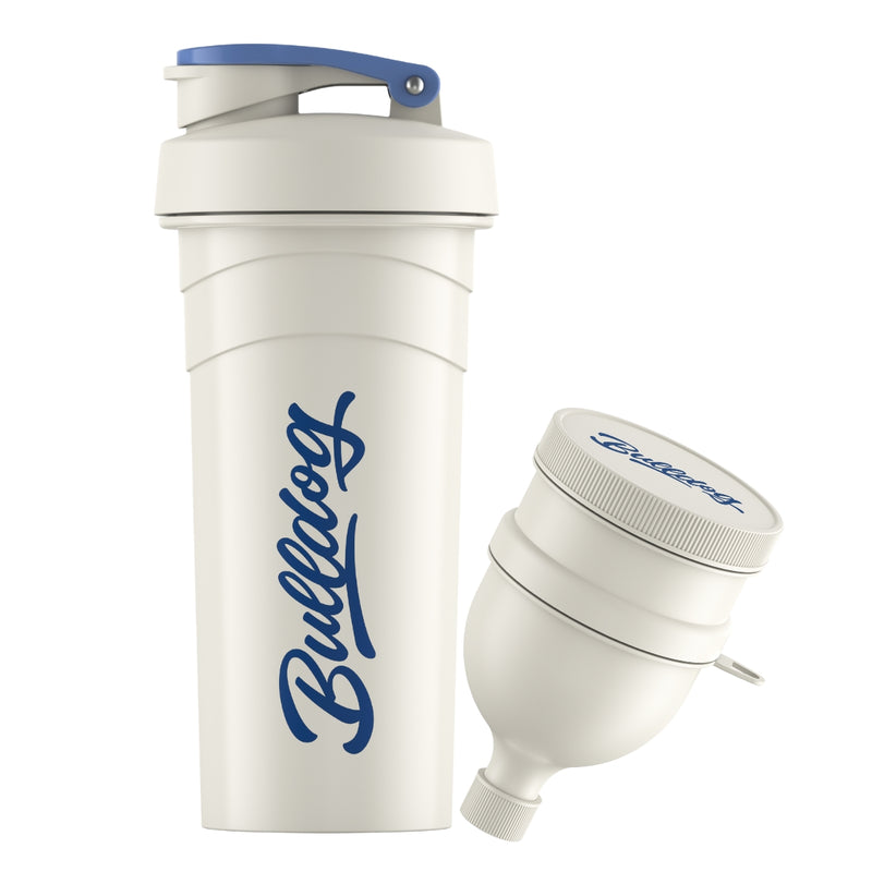 BULLDOG Shaker Bottle and Stackable Funnel Bundle