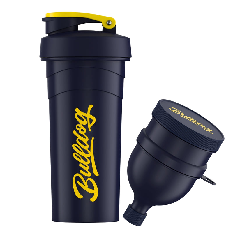 BULLDOG Shaker Bottle and Stackable Funnel Bundle
