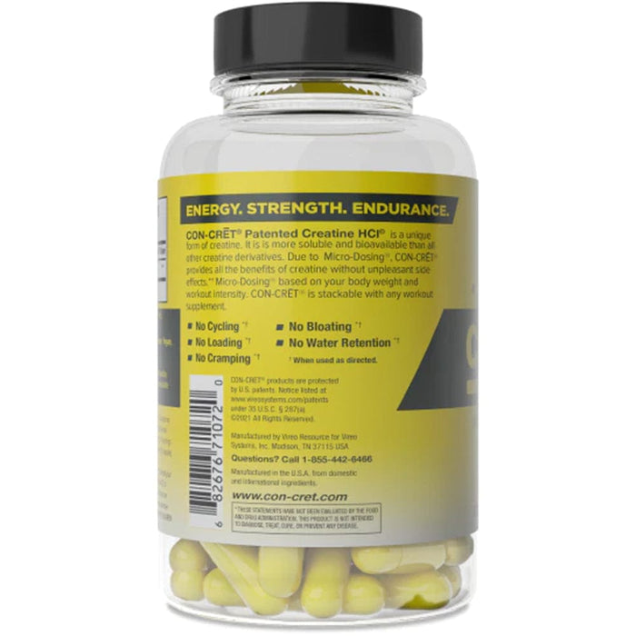 CON-CRET Creatine HCL 72caps