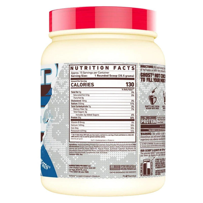 GHOST Whey High Protein Hot Cocoa Mix (LIMITED)