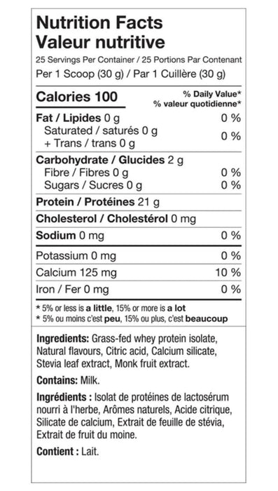 ALT Clear Protein Whey Isolate, 25 servings