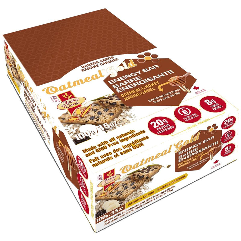 Avoine Doree Oatmeal Gold Bars 12-pack