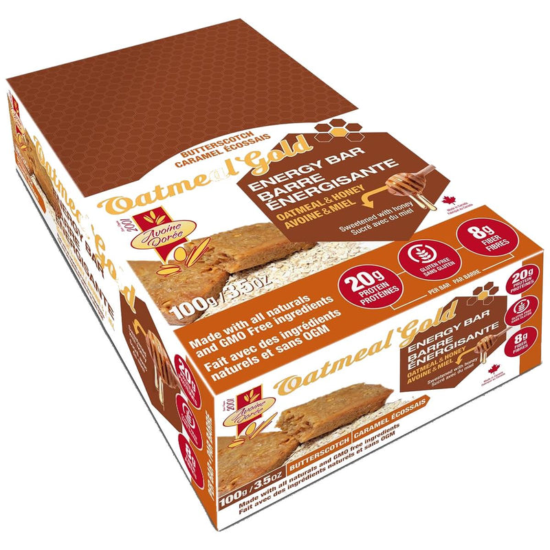 Avoine Doree Oatmeal Gold Bars 12-pack