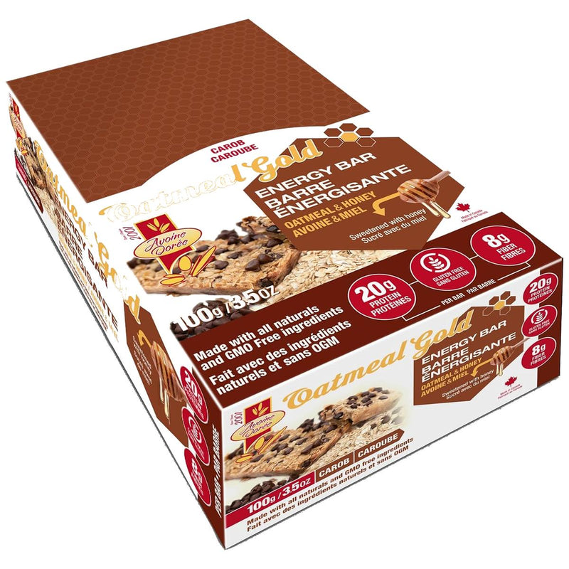 Avoine Doree Oatmeal Gold Bars 12-pack