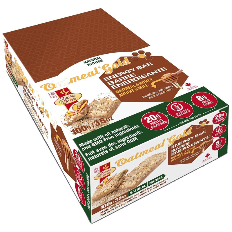 Avoine Doree Oatmeal Gold Bars 12-pack