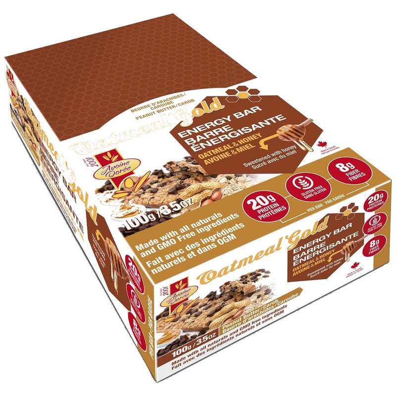 Avoine Doree Oatmeal Gold Bars 12-pack