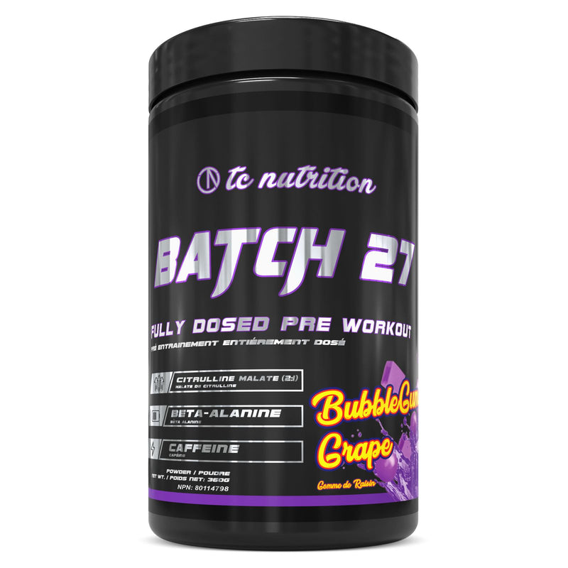 TC Nutrition BATCH 27 Pre Workout