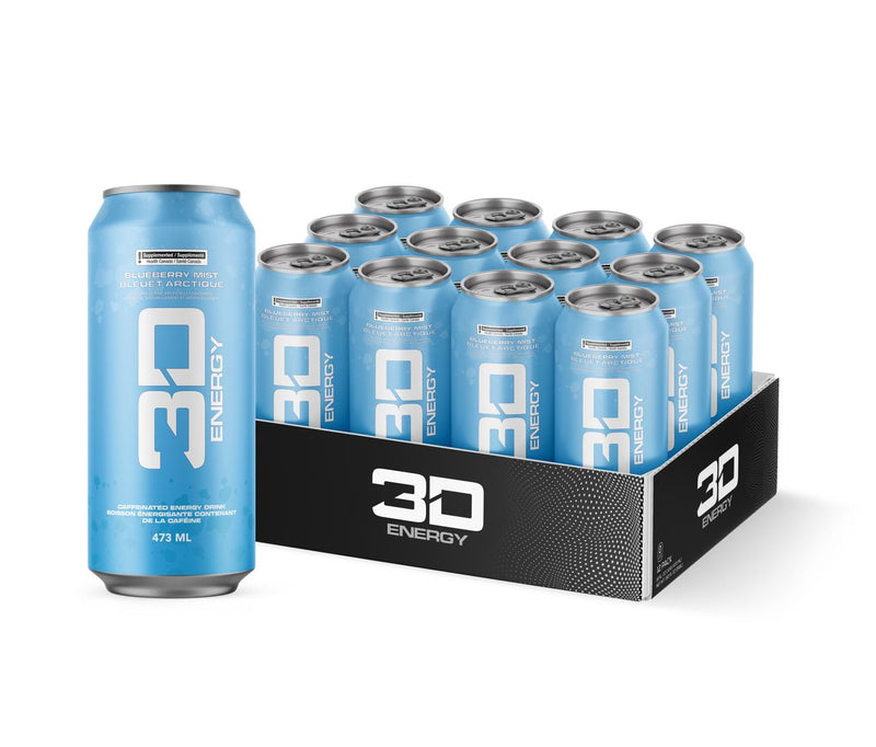 3D Energy Drinks 12/cans