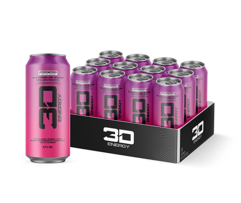 3D Energy Drinks 12/cans