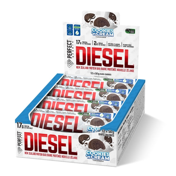 Perfect Sports Diesel Protein Bars 12-Pack
