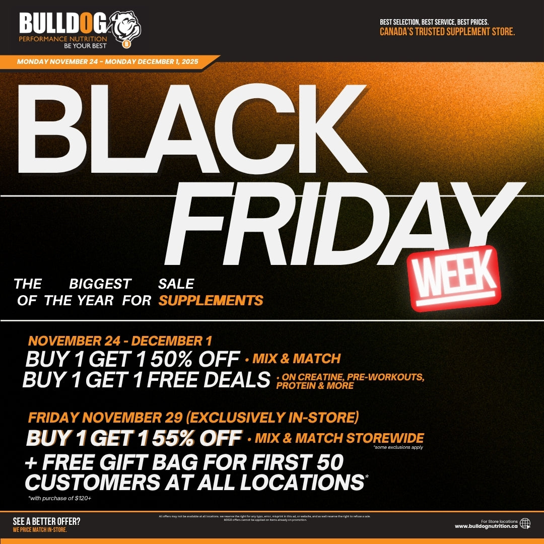 The Biggest Sale of the Year for Supplements