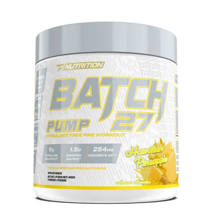 TC Nutrition Batch 27 PUMP