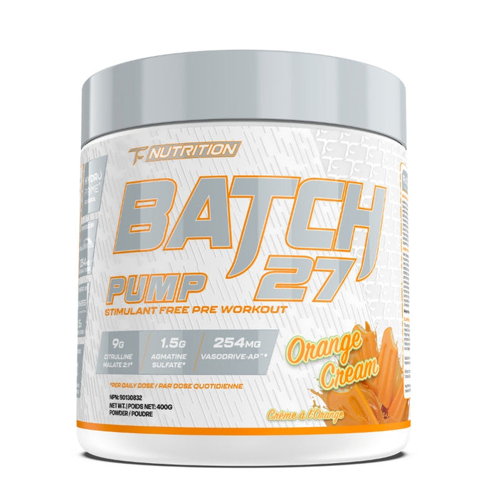 TC Nutrition Batch 27 PUMP