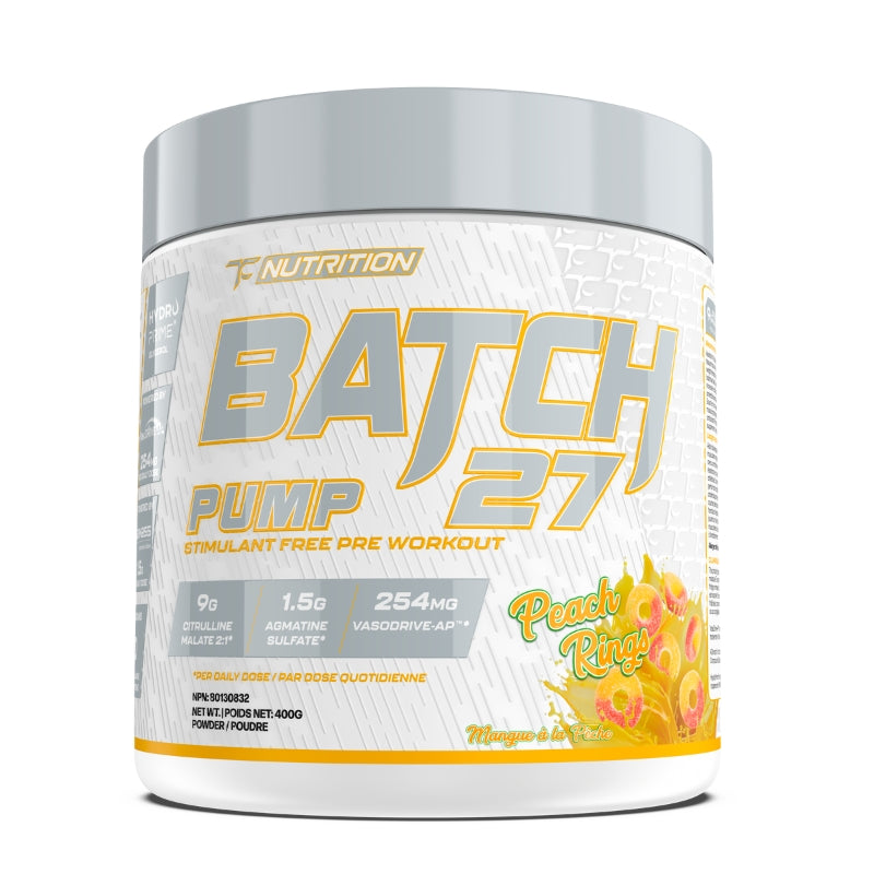 TC Nutrition Batch 27 PUMP