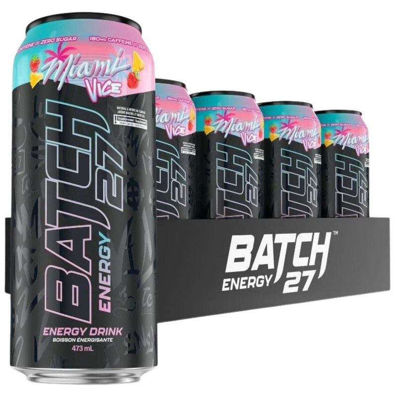 TC Nutrition Batch 27 Energy Drinks 12/pack