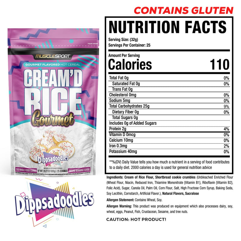 MuscleSport MuscleSport Cream'd Rice 25 servings – Image 5