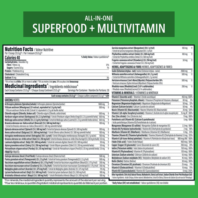 TC Nutrition TC Nutrition Multi Greens 30serve – Image 2