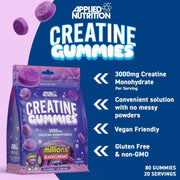 Applied Nutrition Applied Nutrition Creatine Gummies 1/bag – Image 1