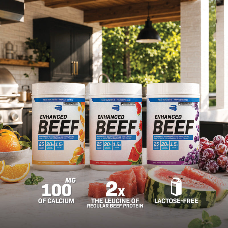 Believe Supplements Believe Supplements Enhanced Beef Protein 25 servings – Image 4
