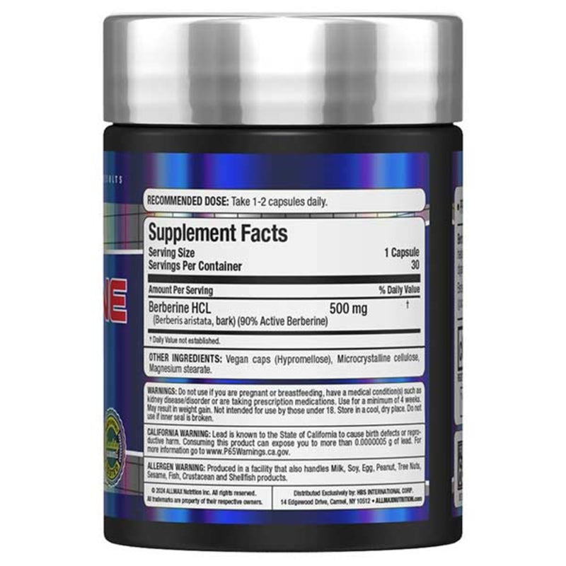 Berberine HCL - Allmax Nutrition