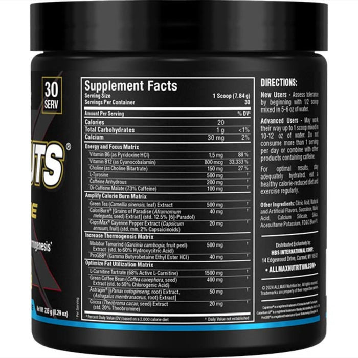 Rapidcuts Xtreme - Allmax Nutrition