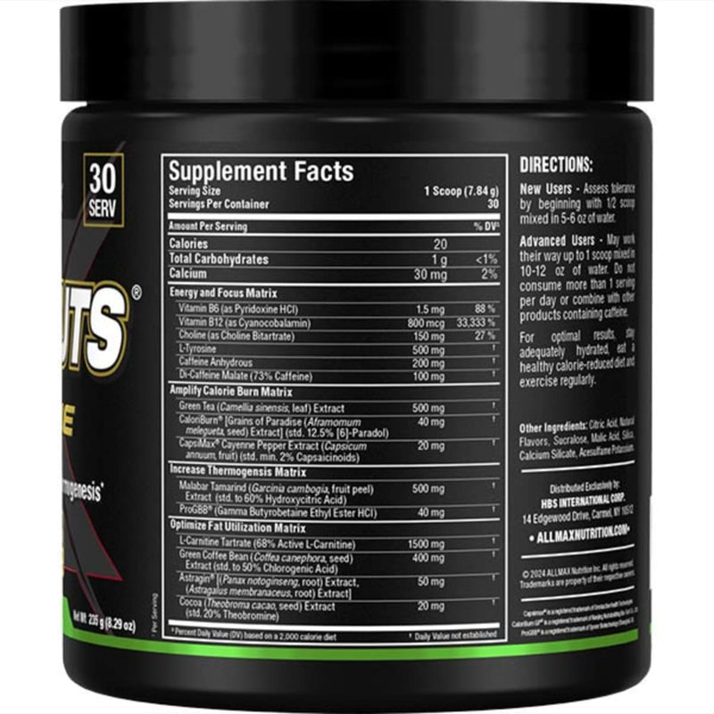 Rapidcuts Xtreme - Allmax Nutrition