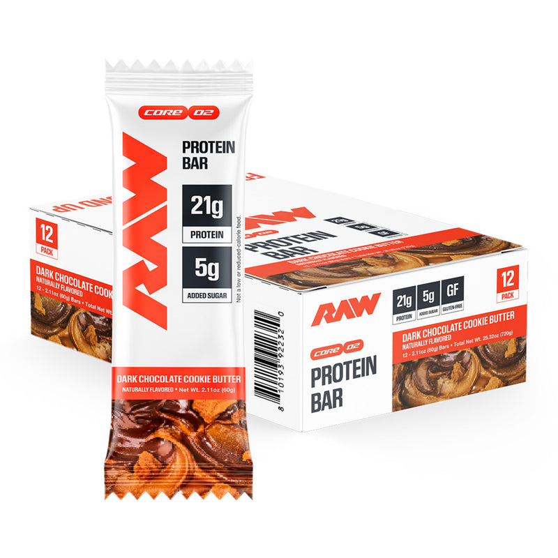Raw Nutrition RAW Nutrition Protein Bars 12-Pack – Image 4