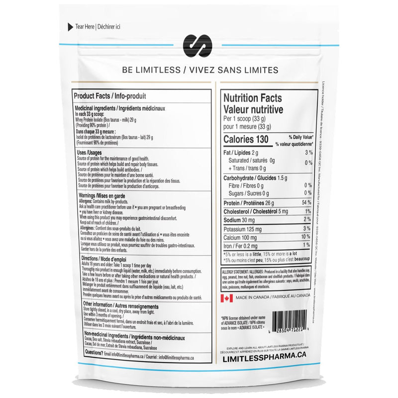 Limitless Pharma Whey Isolate 5lbs
