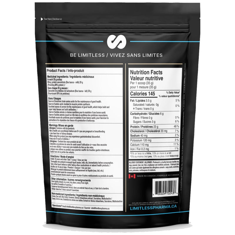 Limitless Pharma Whey Protein 5lbs