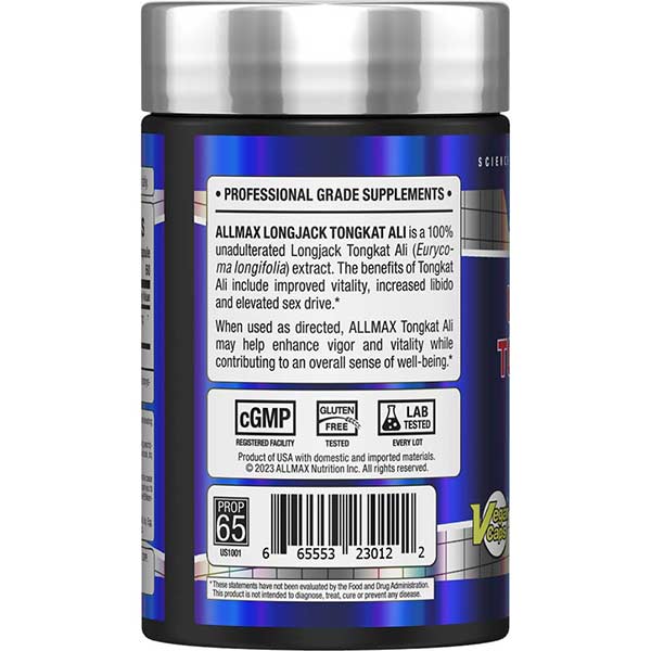 Allmax Longjack Tongkat Ali, 60caps